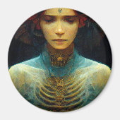 Binnenste Uitzicht Fantasy Sci-Fi Magneet (Voorkant)