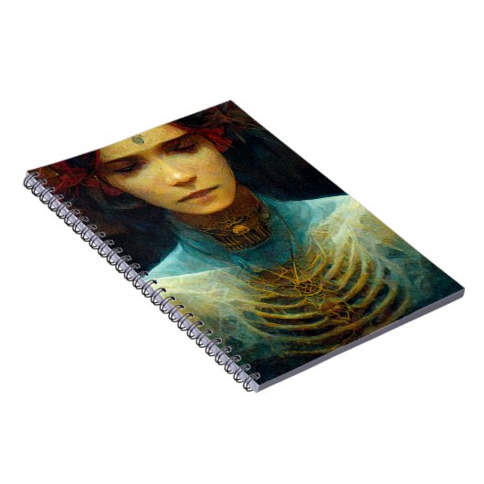 Binnenste Uitzicht Fantasy Sci-Fi Notitieboek (Rechterzijde)