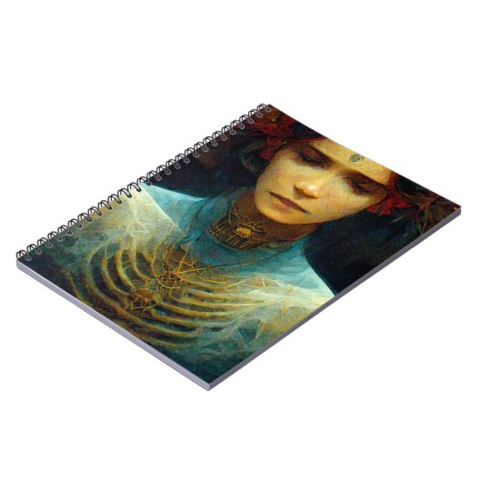 Binnenste Uitzicht Fantasy Sci-Fi Notitieboek (Linkerzijde)