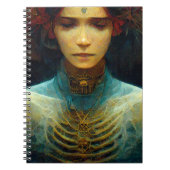 Binnenste Uitzicht Fantasy Sci-Fi Notitieboek (Voorkant)