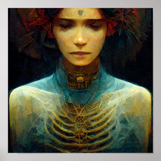 Binnenste Uitzicht Fantasy Sci-Fi Poster (Voorkant)