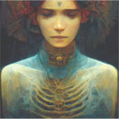 Binnenste Uitzicht Fantasy Sci-Fi Sticker (Voorkant)