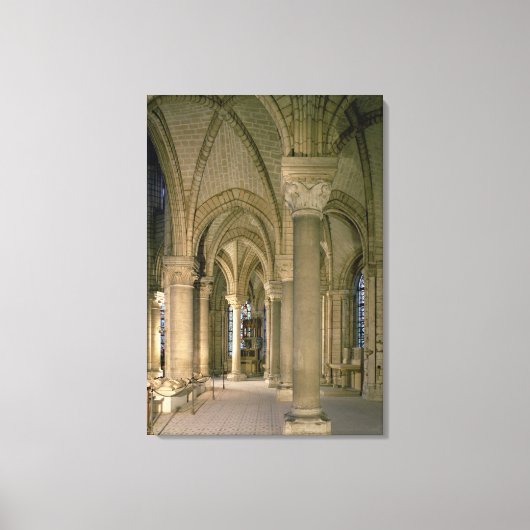 Binnenste uitzicht van de ambulant (foto) canvas afdruk (Voorkant)