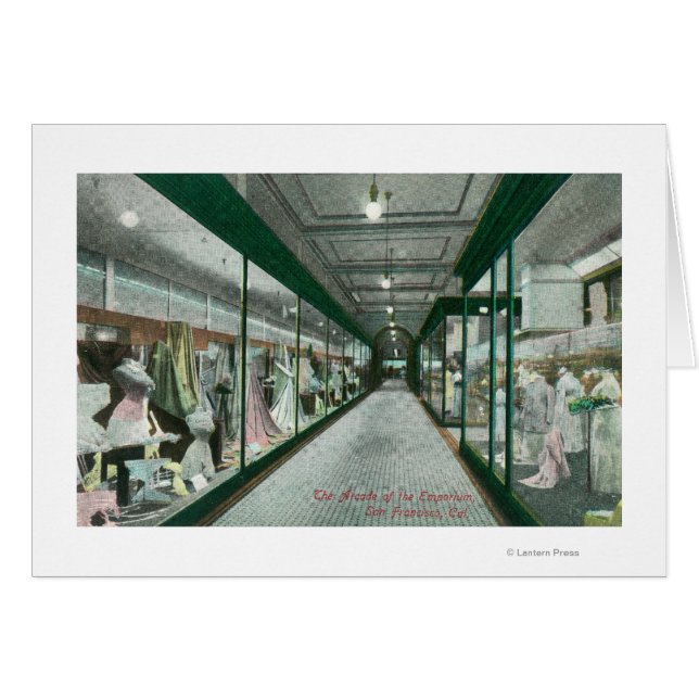 Binnenste Uitzicht van de Arcade van het emporium (Voorkant Horizontaal)