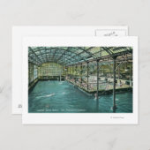 Binnenste Uitzicht van de binnenbadkuipen Briefkaart (Voorkant / Achterkant)