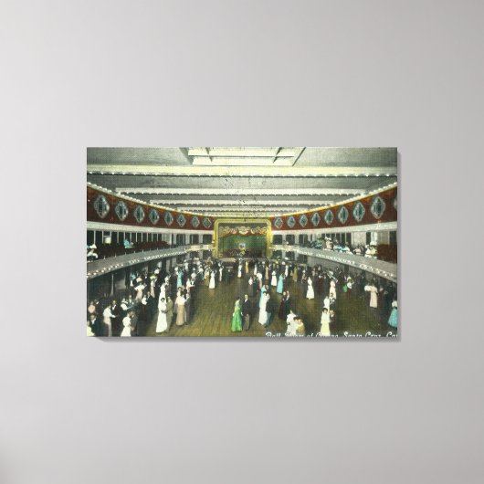 Binnenste Uitzicht van de "Casino Ball Room" Canvas Afdruk (Voorkant)