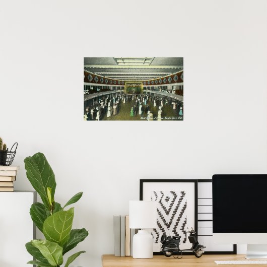 Binnenste Uitzicht van de "Casino Ball Room" Poster (Thuiskantoor)