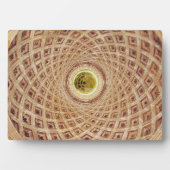 Binnenste uitzicht van de Cupola in de kapel Fotoplaat (voorkant)