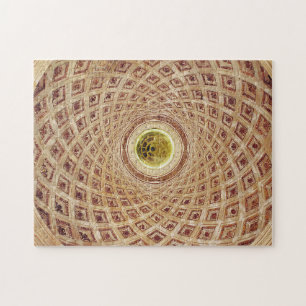 Binnenste uitzicht van de Cupola in de kapel Legpuzzel