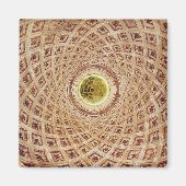 Binnenste uitzicht van de Cupola in de kapel Magneet (Voorkant)