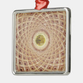 Binnenste uitzicht van de Cupola in de kapel Metalen Ornament (Links)