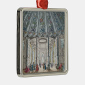 Binnenste Uitzicht van de elegante muziekkamer Metalen Ornament (Rechts)