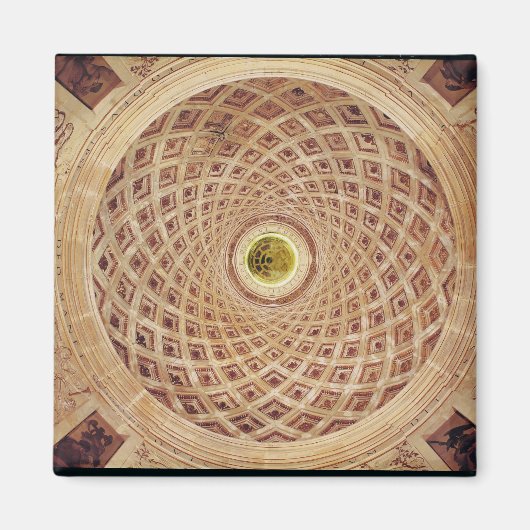 Binnenste uitzicht van de koepel in de kapel magneet (Voorkant)