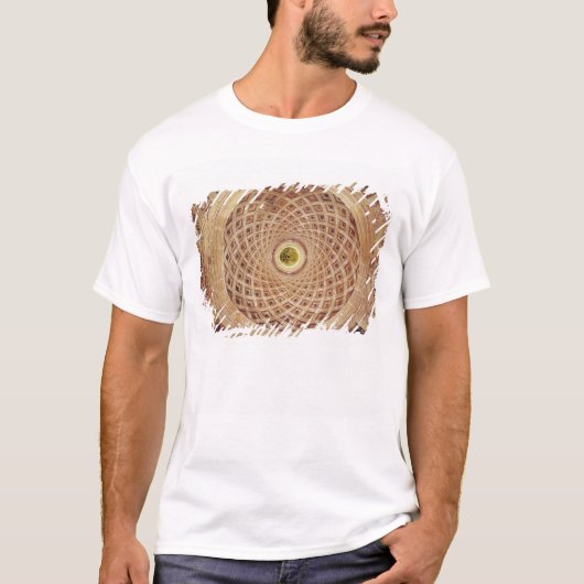 Binnenste uitzicht van de koepel in de kapel t-shirt (Voorkant)