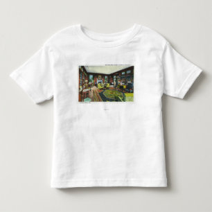 Binnenste Uitzicht van de Levende Zaal van de FDR Kinder Shirts