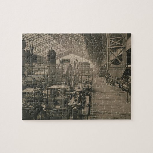 Binnenste uitzicht van de machinekamer uit L'Album Legpuzzel (Horizontaal)