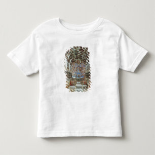 Binnenste uitzicht van de Sistinekapel Kinder Shirts