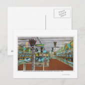 Binnenste Uitzicht van diep Zee Aquarium Briefkaart (Voorkant / Achterkant)