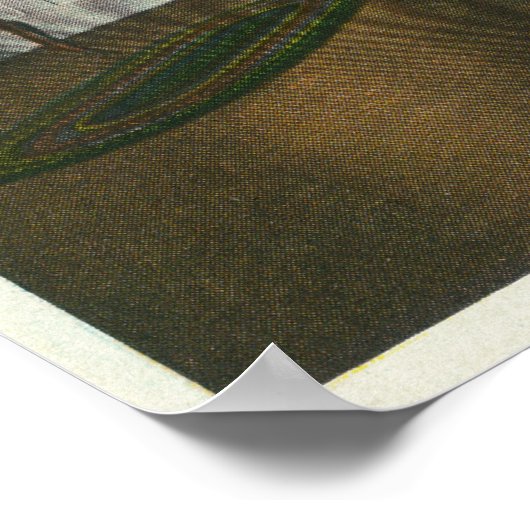 Binnenste Uitzicht van een New England Homestead Poster (Hoek)