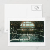 Binnenste Uitzicht van het badpaviljoen Briefkaart (Voorkant / Achterkant)