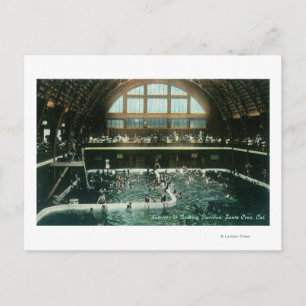 Binnenste Uitzicht van het badpaviljoen Briefkaart
