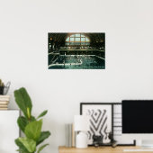 Binnenste Uitzicht van het badpaviljoen Poster (Thuiskantoor)