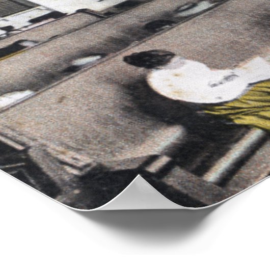 Binnenste Uitzicht van het EU-station Poster (Hoek)