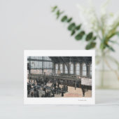 Binnenste Uitzicht van het Sullivan Square-station Briefkaart (Staand voorkant)