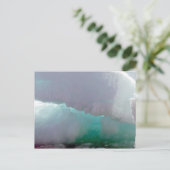 Binnenste uitzicht van smeltend ijs briefkaart (Staand voorkant)