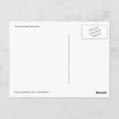 Binnenste uitzicht van smeltend ijs briefkaart (Achterkant)