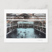 Binnenste Uitzicht van zout-waterbadkuipen van Ner Briefkaart (Voorkant)