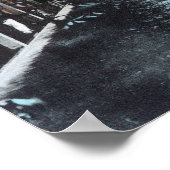 Binnenste Uitzicht van zout-waterbadkuipen van Ner Poster (Hoek)