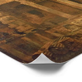 Binnenste van de Diana-tempel bij Nimes, 1787 Poster (Hoek)