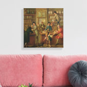 Binnenste van een Farmacie Canvas Afdruk (Insitu (Woonkamer))