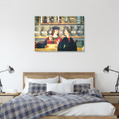 Binnenste van een Farmacie Canvas Afdruk (Insitu (Slaapkamer))