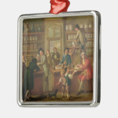 Binnenste van een Farmacie Metalen Ornament (Links)