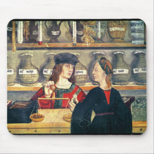 Binnenste van een Farmacie Muismat