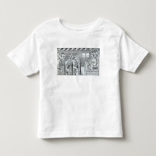 Binnenste van een school kinder shirts (Voorkant)