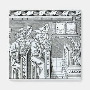 Binnenste van een school magneet