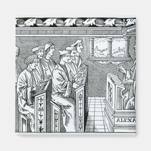 Binnenste van een school magneet (Voorkant)