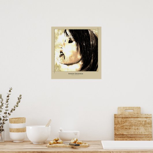 Binnenste wensen poster (Keuken)