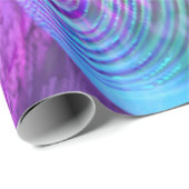 Binnenstroom II, Abstract Indigolavendel universum Cadeaupapier (Rol Hoek)