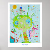 Binnentuin II Poster (Voorkant)