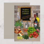 Binnenuitnodiging (aanpasbaar) kaart (Voorkant / Achterkant)