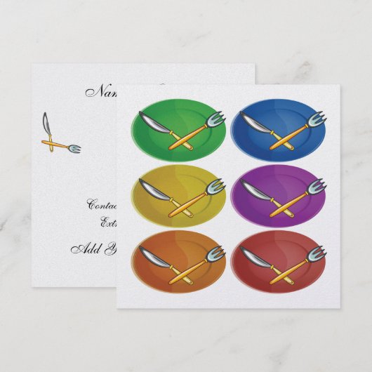 Binnenuitnodiging Kaart (Voorkant / Achterkant)