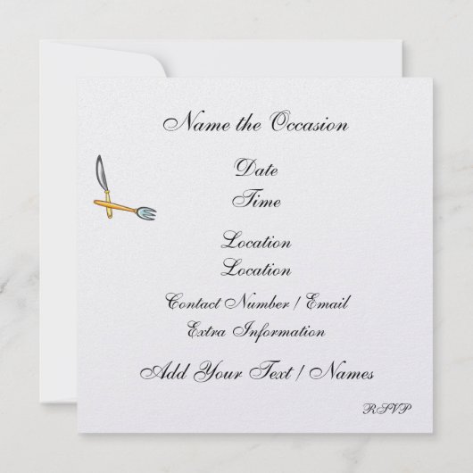 Binnenuitnodiging Kaart (Achterkant)