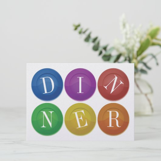 Binnenuitnodiging Kaart (Staand voorkant)