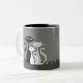 Binnenuitnodiging Tweekleurige Koffiemok (Voorkant links)