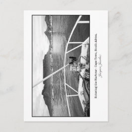 Binnenvaren van de haven van Kaapstad Briefkaart