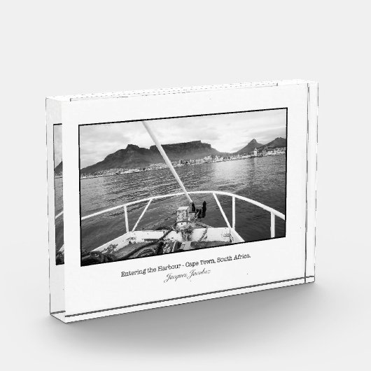 Binnenvaren van de haven van Kaapstad Fotoblokken (Links)